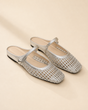The Soriano Woven Mary Jane Flat