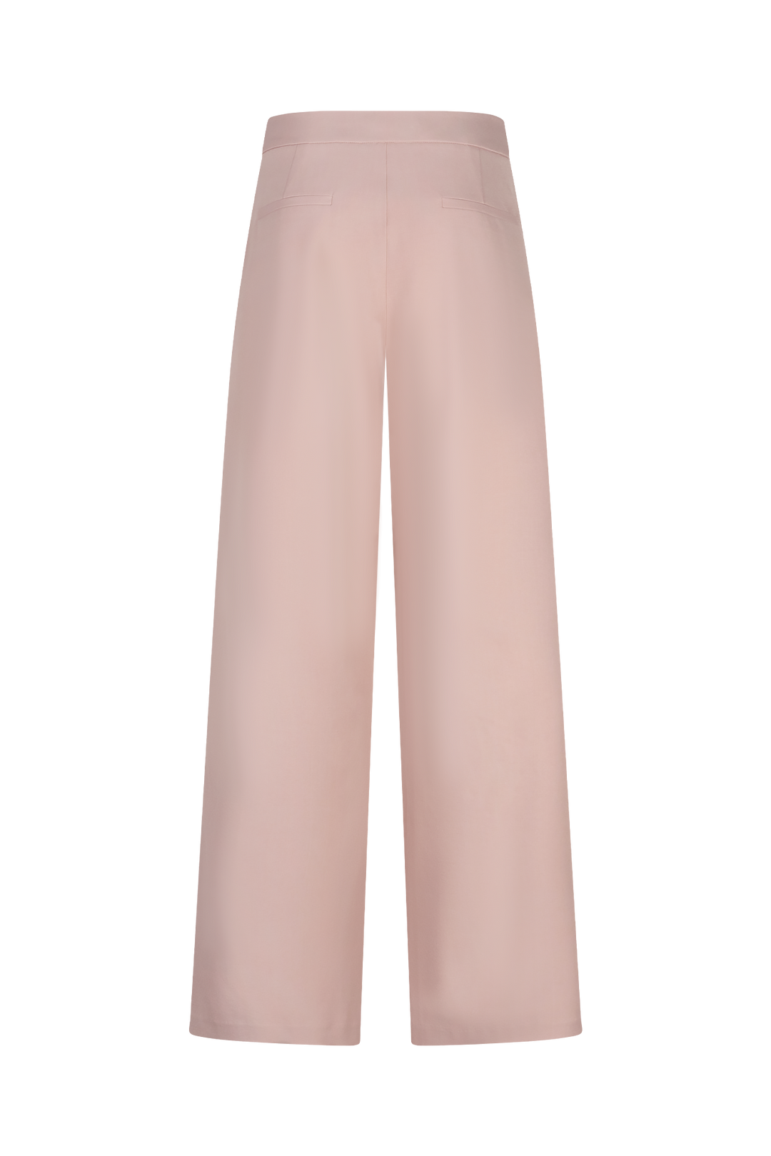 The Soriano Wide-Leg Trouser - Rose - Back