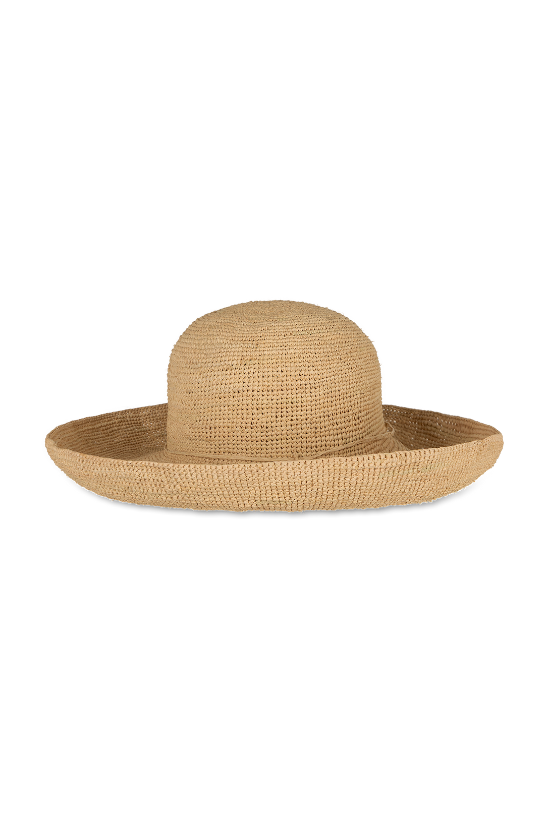 The Soriano Raffia Bucket Hat - Front