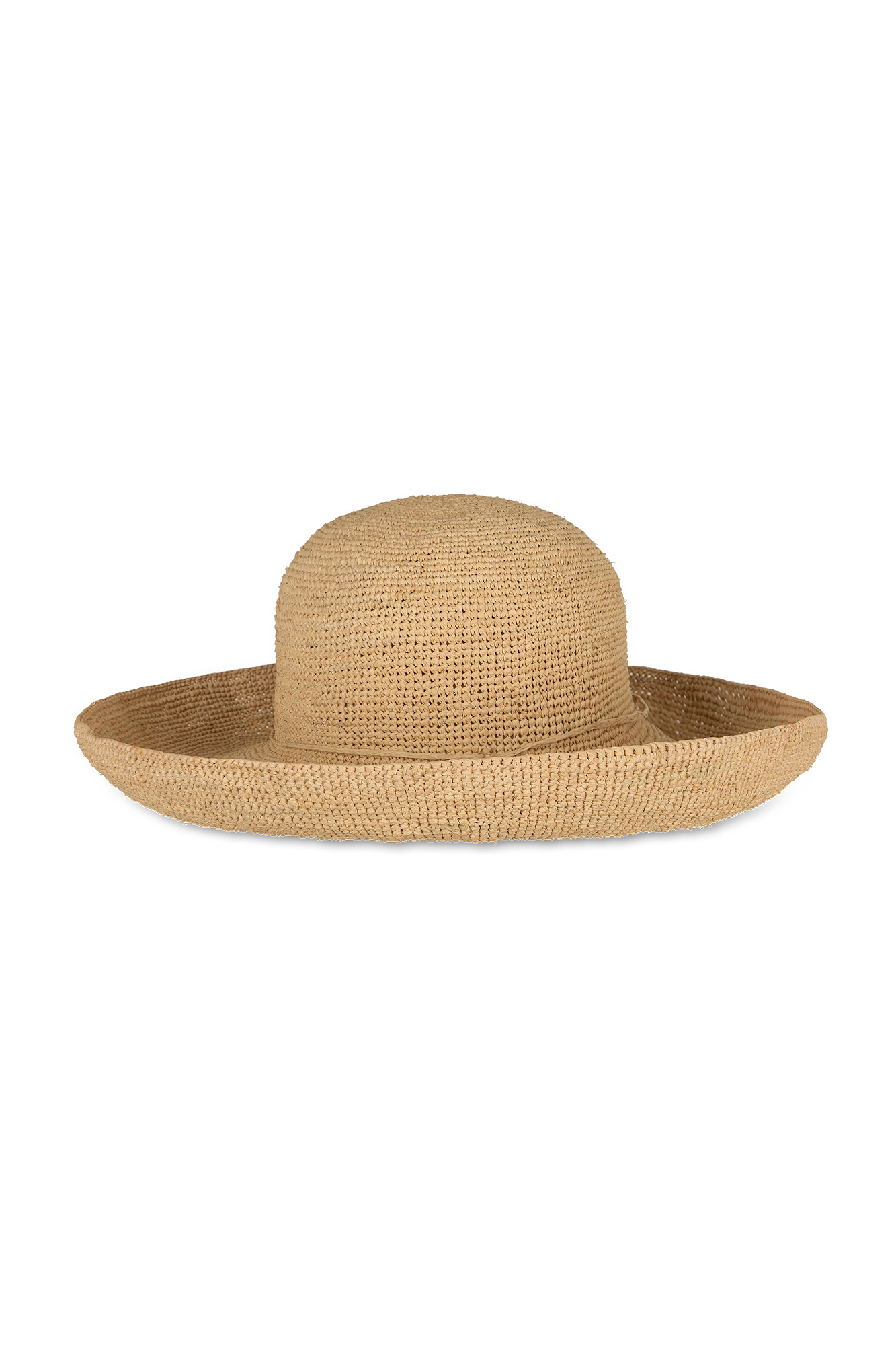 The Soriano Raffia Bucket Hat - Front