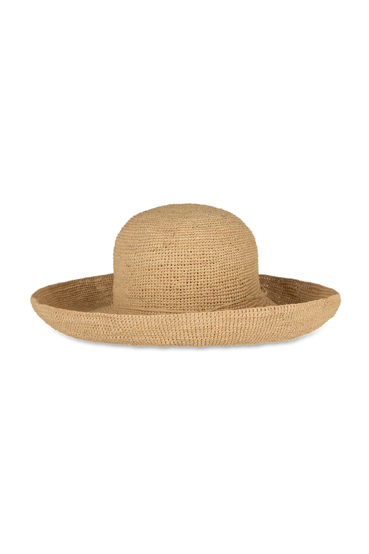 The Soriano Raffia Bucket Hat - Front