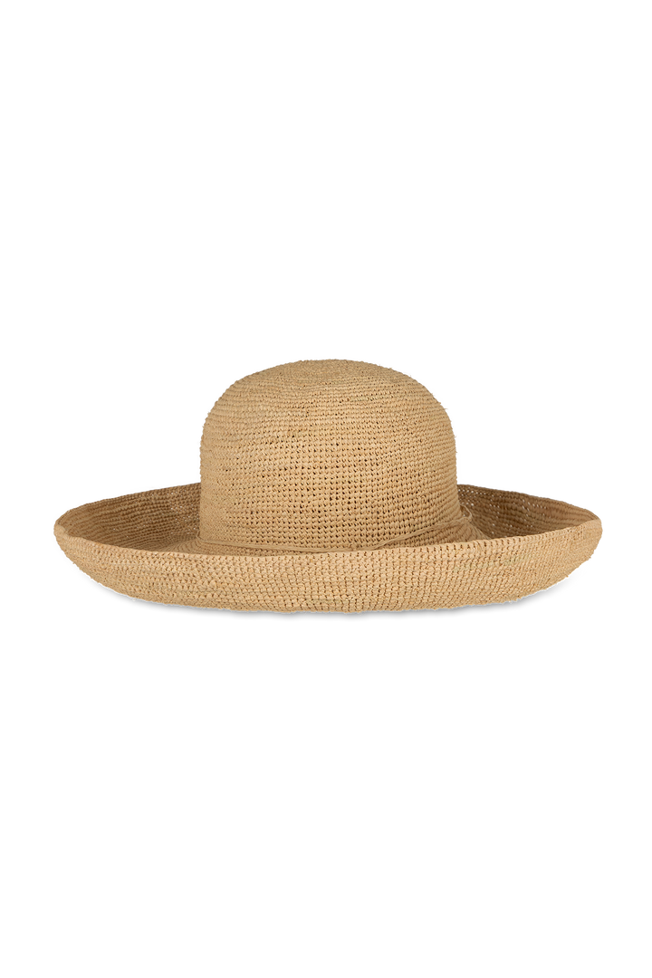 The Soriano Raffia Bucket Hat - Front
