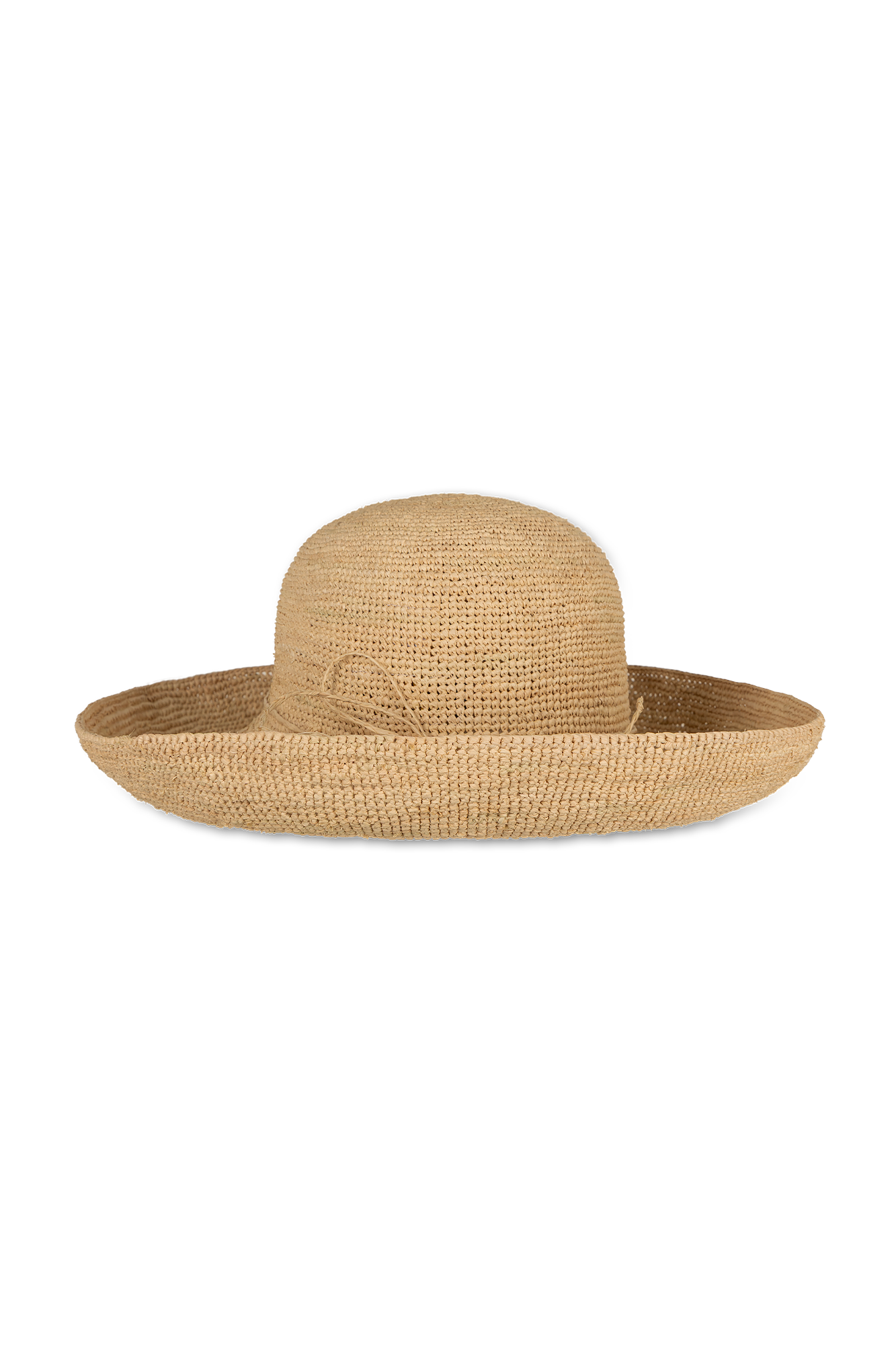 The Soriano Raffia Bucket Hat - Detail