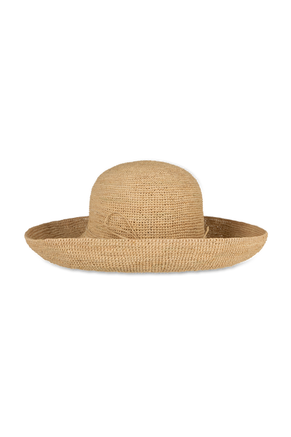 The Soriano Raffia Bucket Hat - Detail