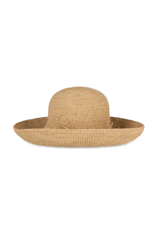 The Soriano Raffia Bucket Hat - Detail