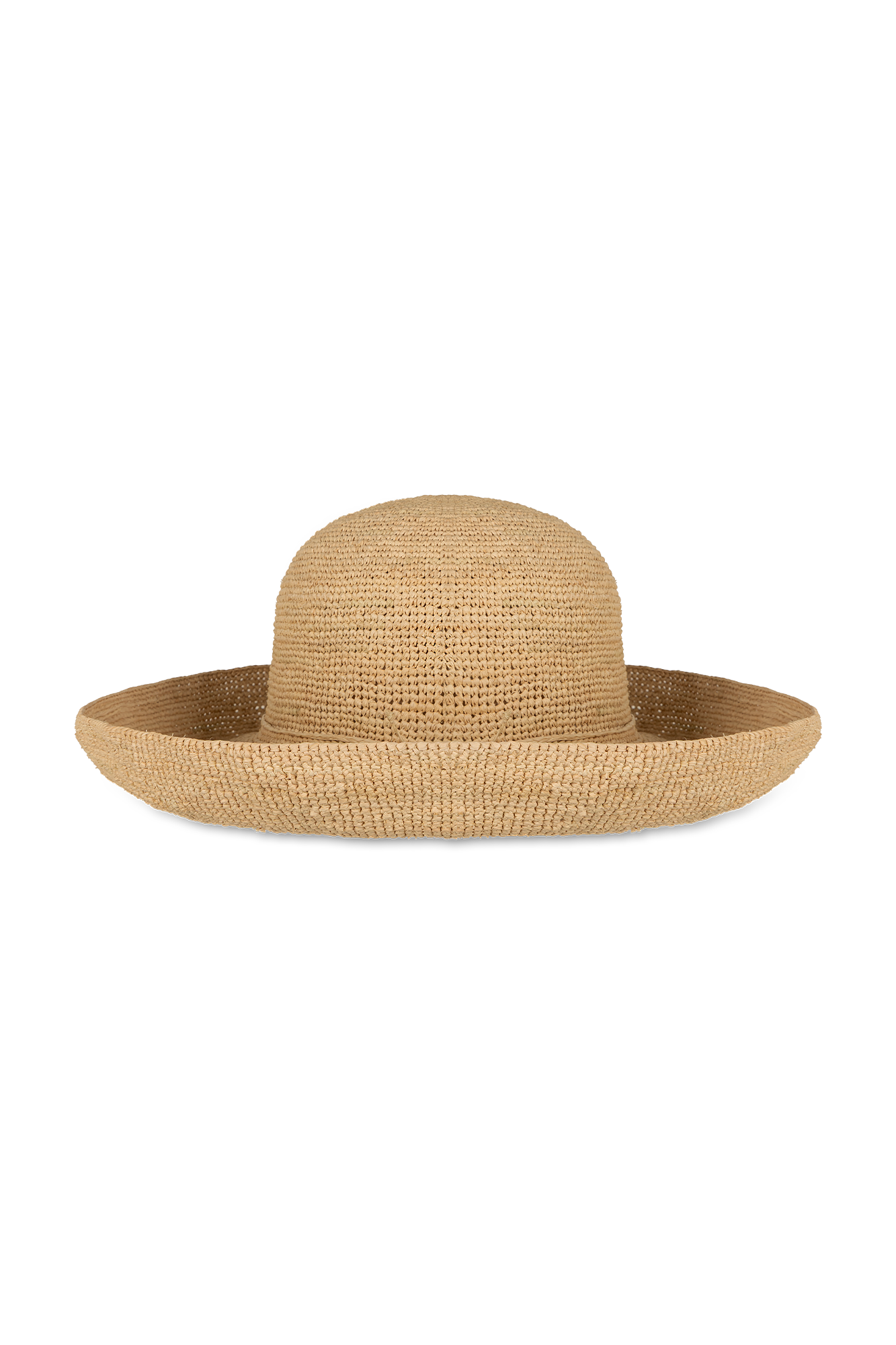 The Soriano Raffia Bucket Hat - Side