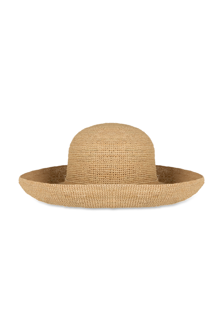 The Soriano Raffia Bucket Hat - Side
