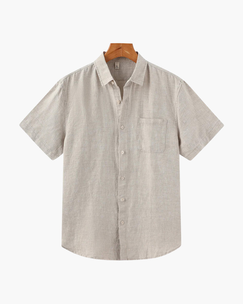 The Riviera Linen Shirt (Shortsleeve)