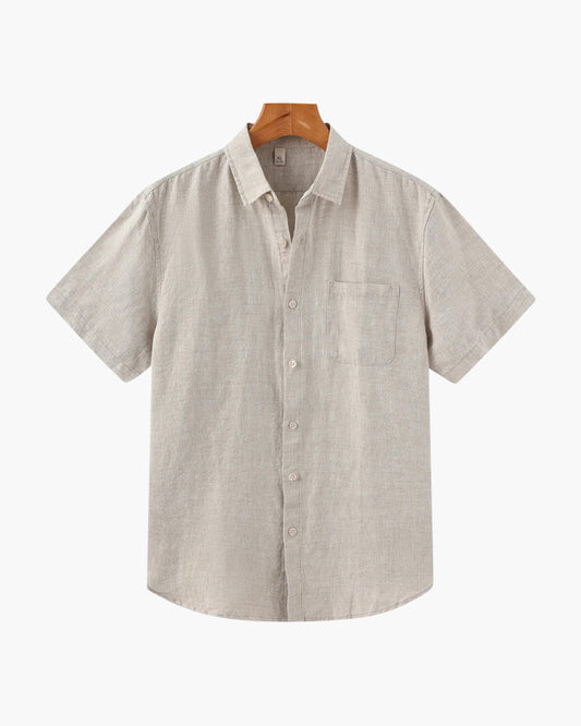 The Riviera Linen Shirt (Shortsleeve)