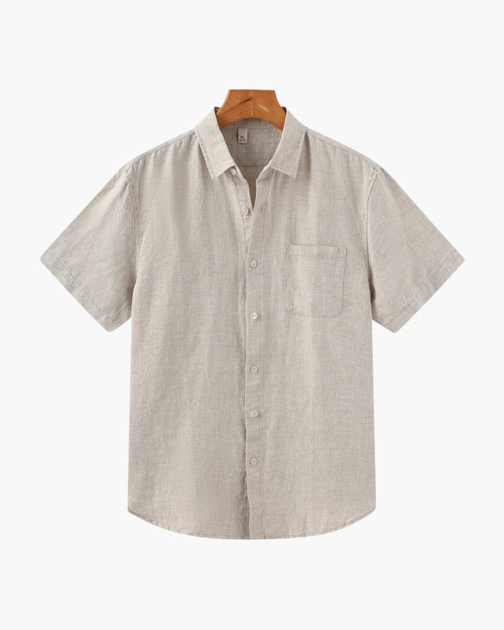 The Riviera Linen Shirt (Shortsleeve)