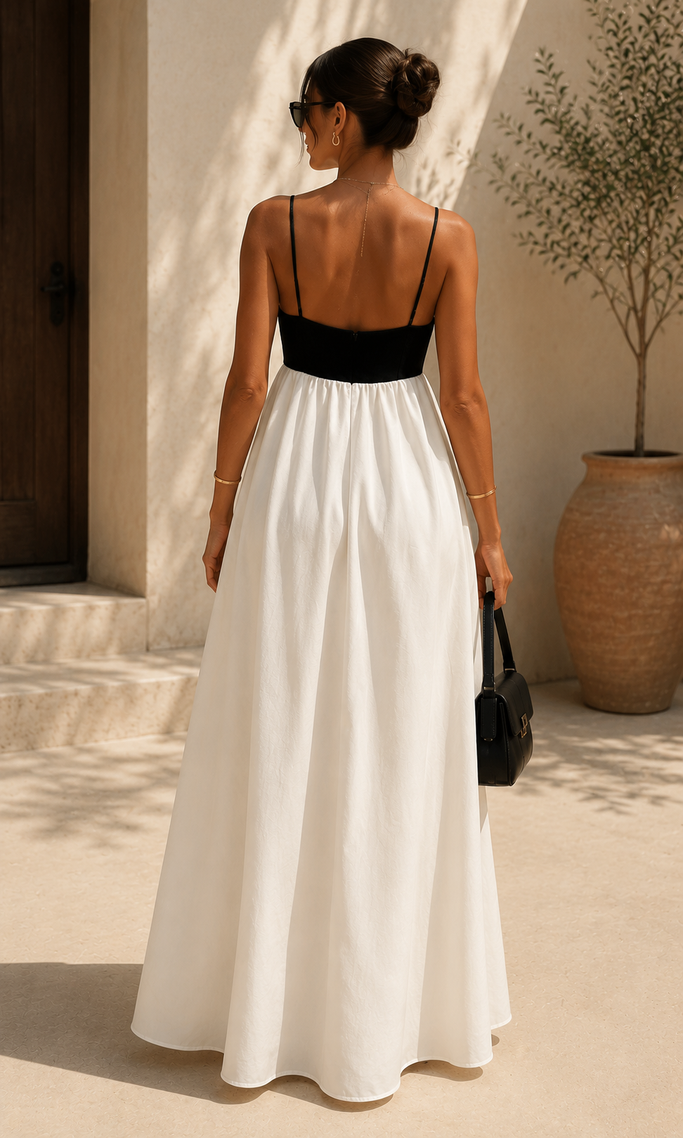 The Soriano Mesh Maxi Dress