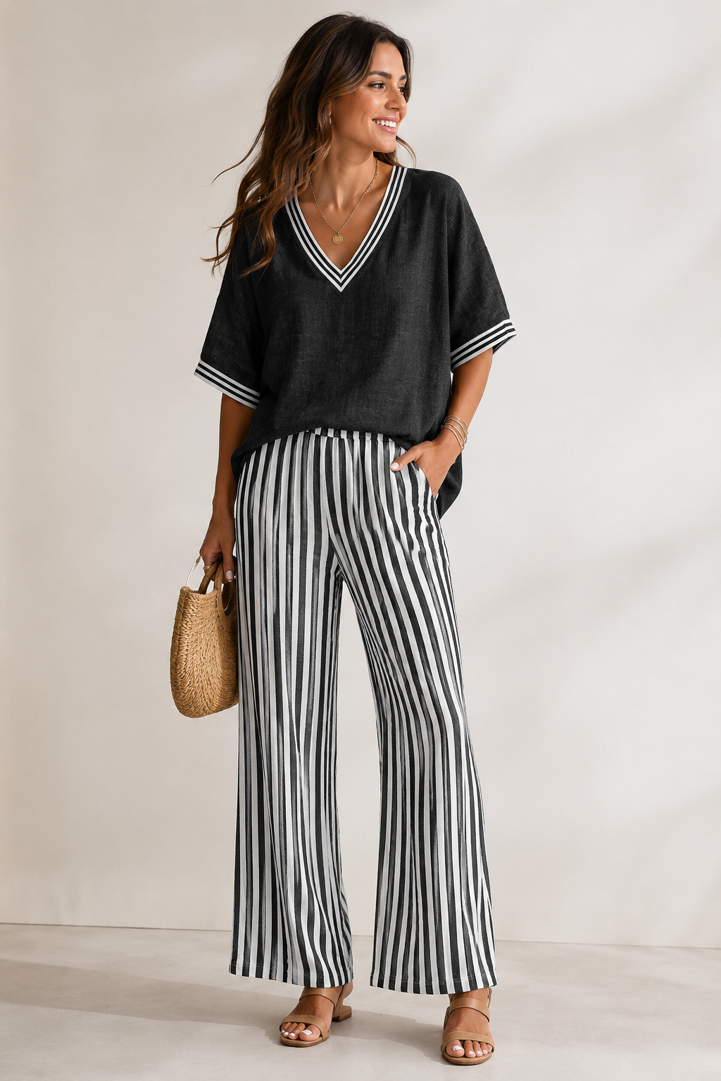 The Capri Summer Set back view