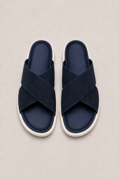 Soriano Crossover Slide Navy