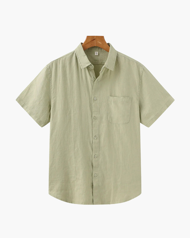 The Riviera Linen Shirt (Shortsleeve)