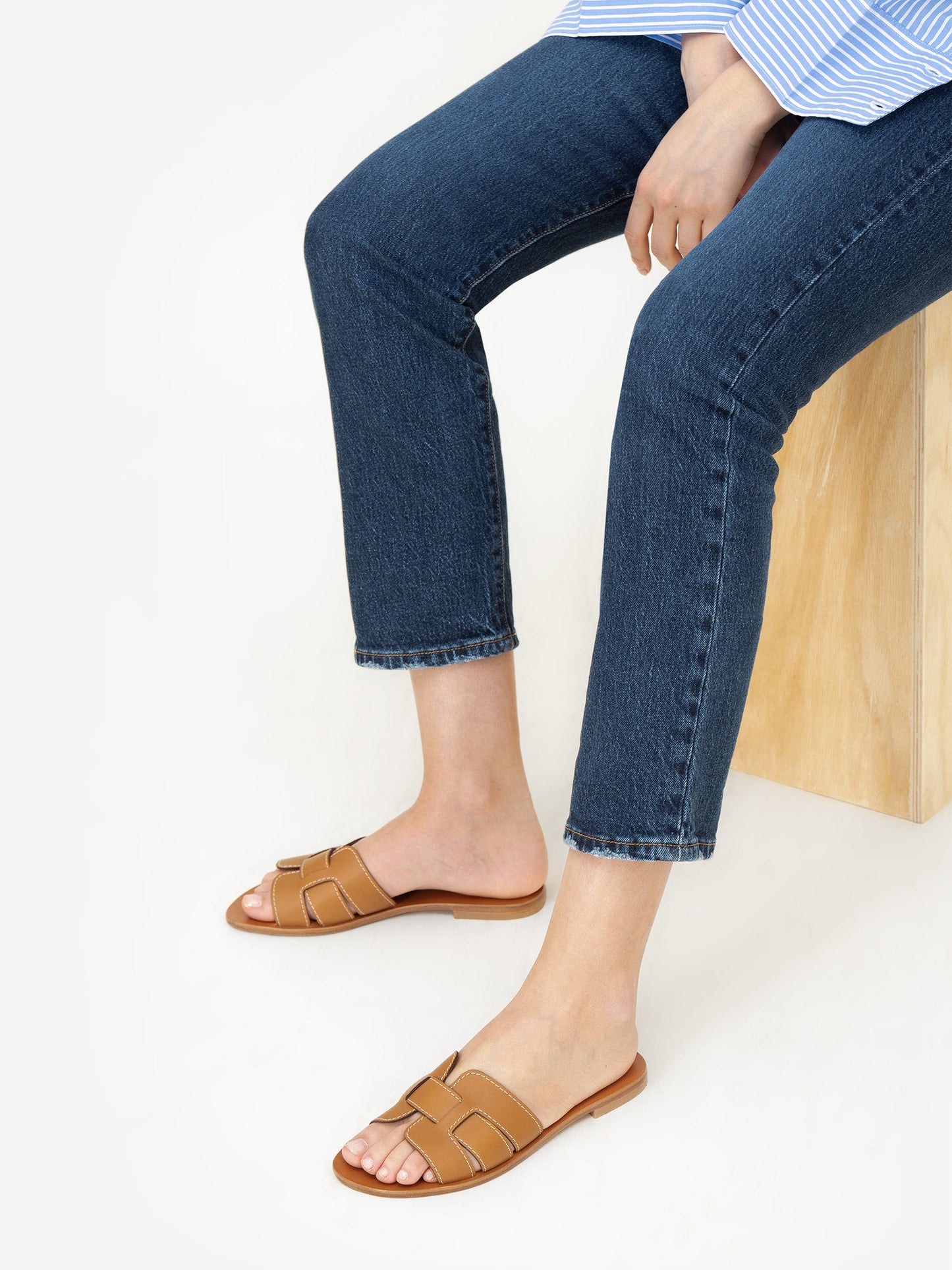 The Soriano Intreccio Sandal Tan