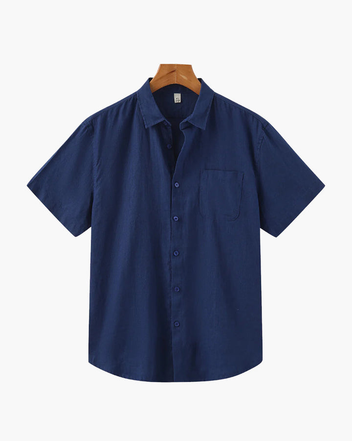 The Riviera Linen Shirt (Shortsleeve)