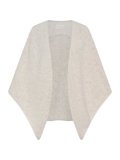 The Bloom Cotton Shrug — Ecru