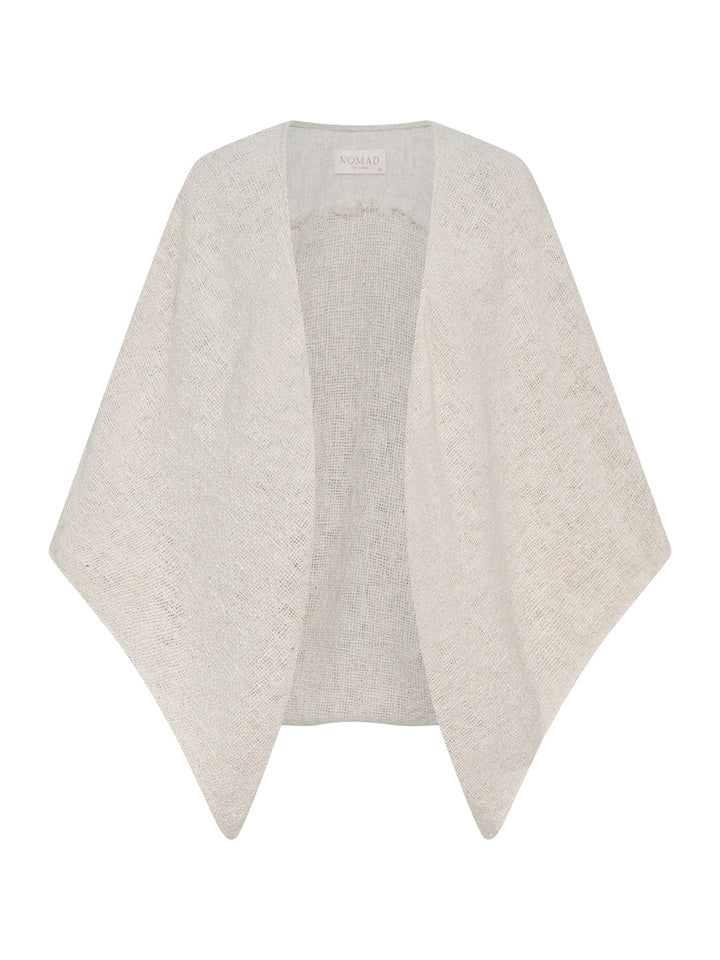 The Bloom Cotton Shrug — Ecru