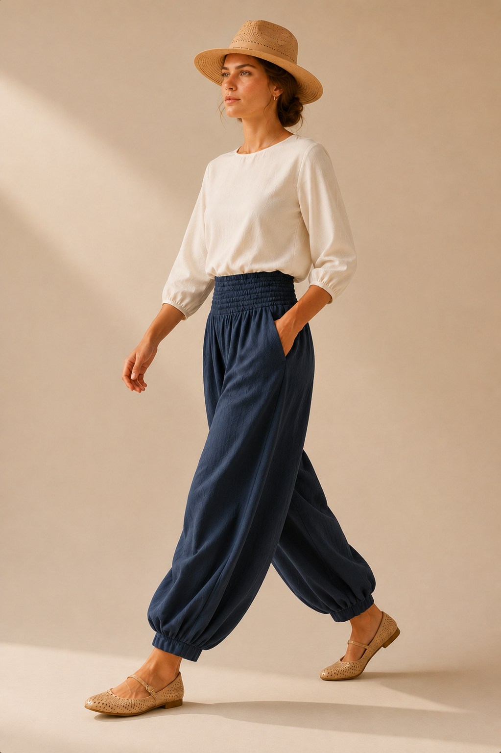 The Riviera Comfort Balloon Pants