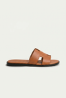 The Soriano Leather Sandal Brown