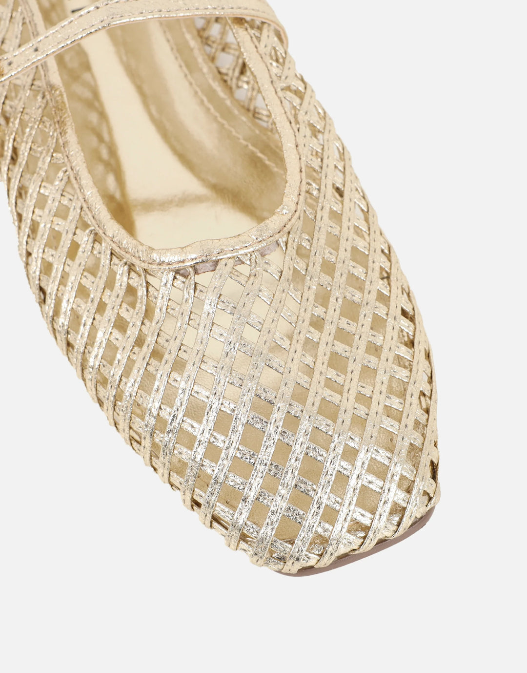 The Soriano Woven Mesh Ballet Flat