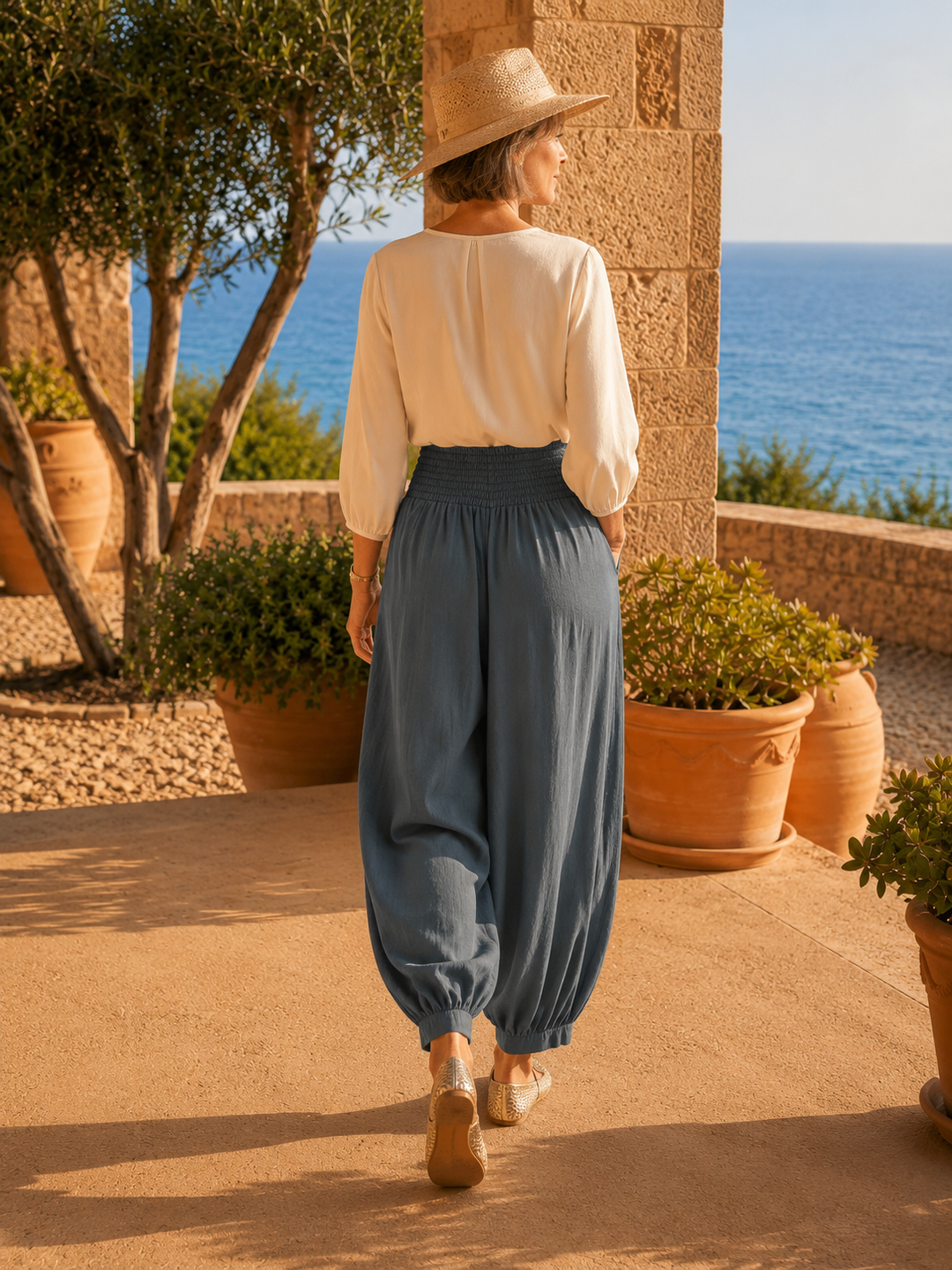 The Riviera Comfort Balloon Pants