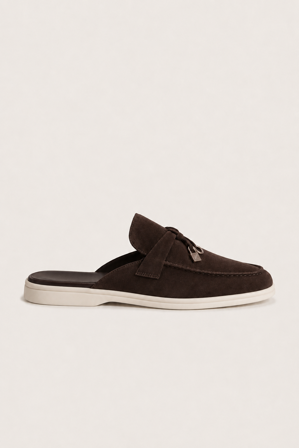 The Soriano Firenze Buckle Mule — Brown