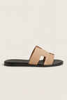 The Soriano Suede Sandal Beige