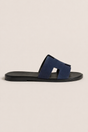 The Soriano Suede Sandal Navy