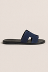 The Soriano Suede Sandal Navy