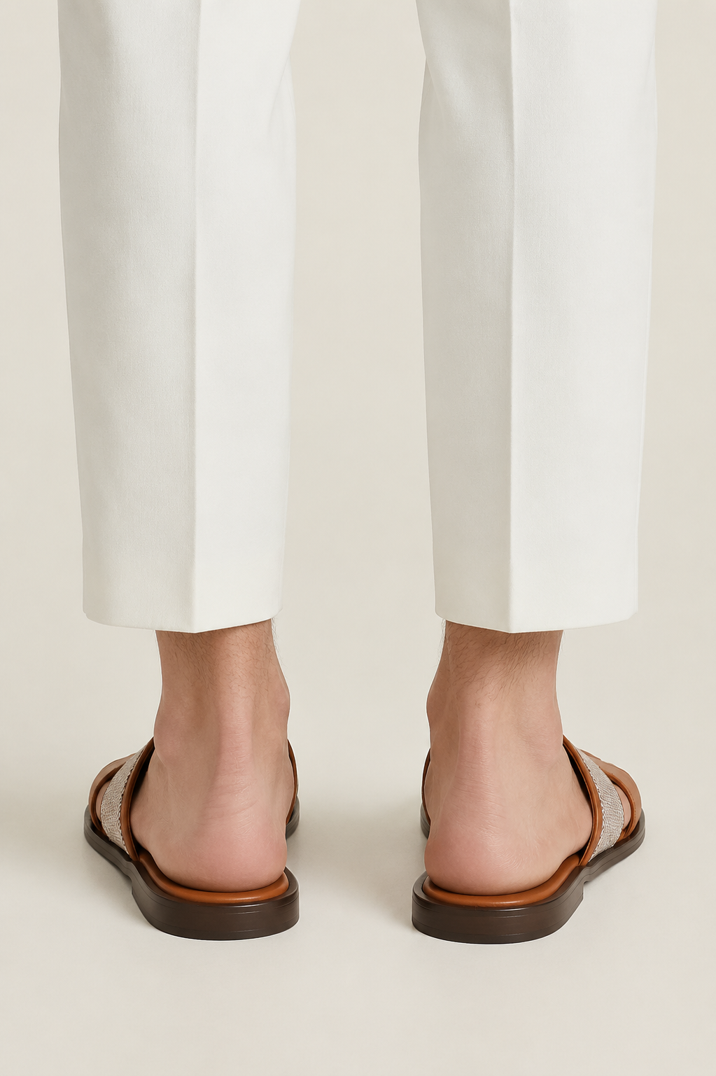 The Soriano Leather Sandal Brown/Tan