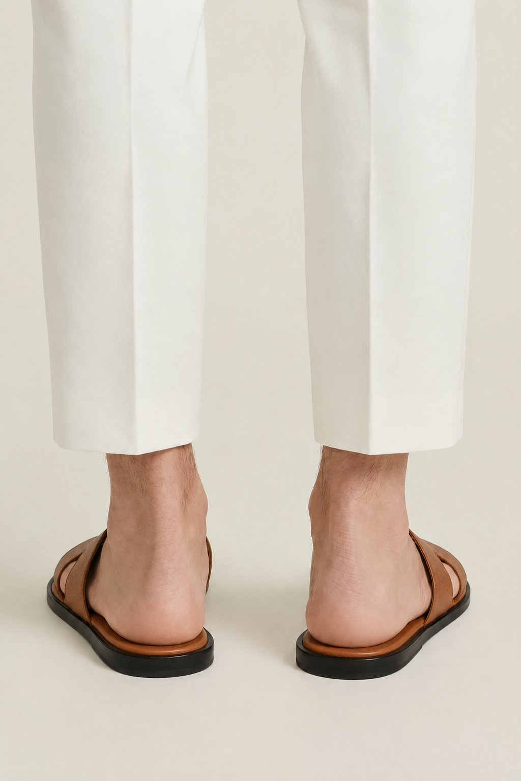 The Soriano Leather Sandal Brown