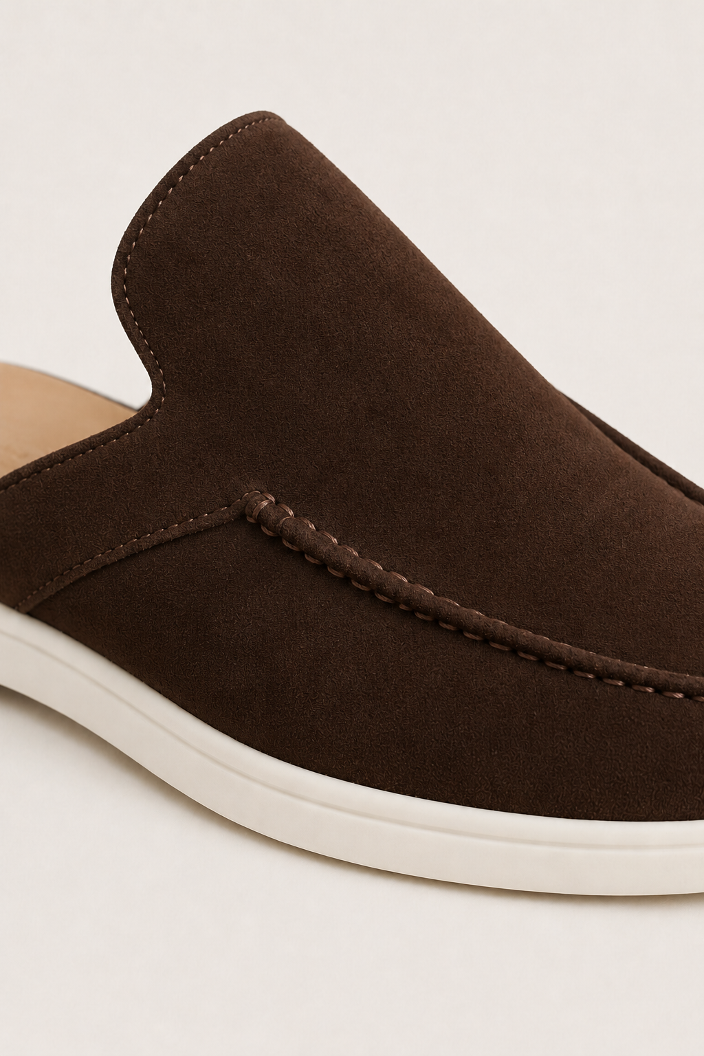 The Soriano Verona Moc-Toe Mule — Espresso