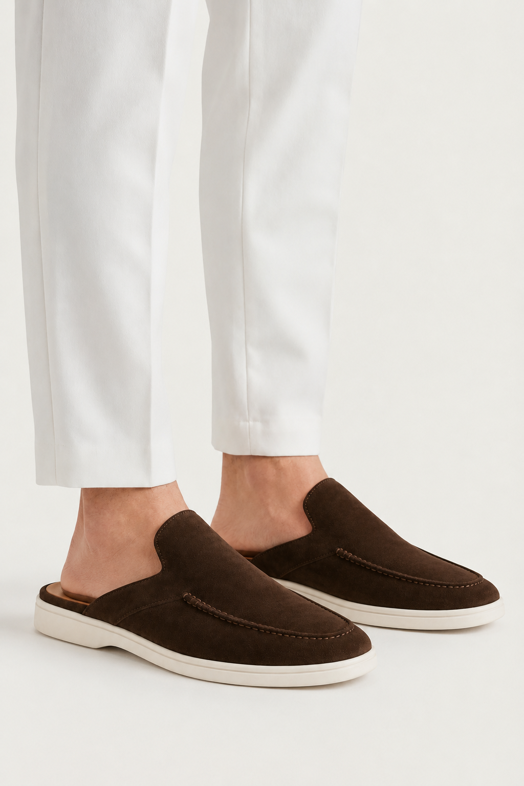 The Soriano Verona Moc-Toe Mule — Espresso