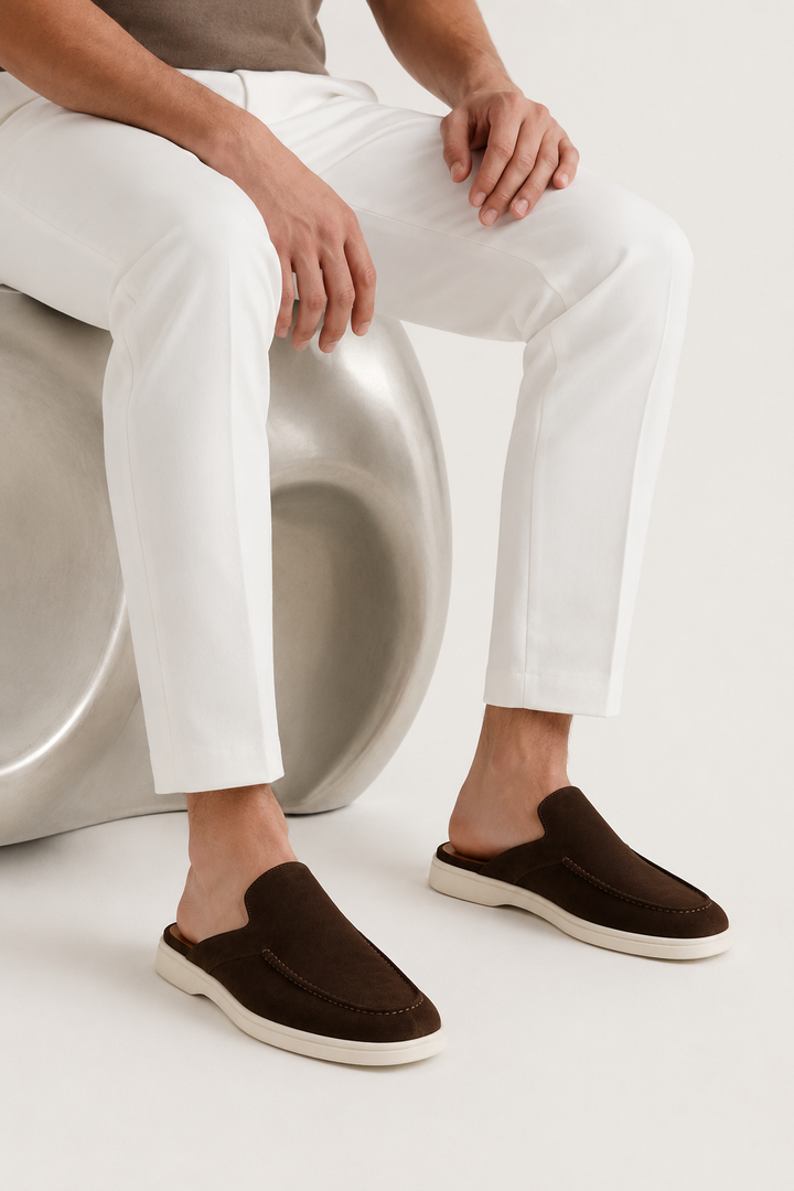 The Soriano Verona Moc-Toe Mule — Espresso