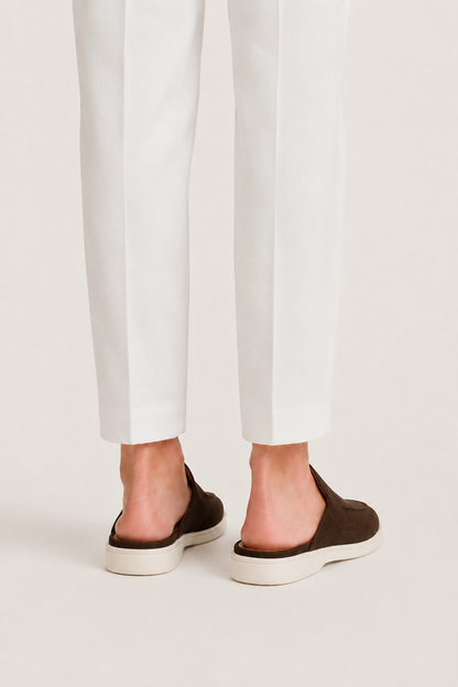 The Soriano Verona Moc-Toe Mule — Espresso