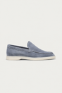 The Soriano Suede Loafer Baby Blue