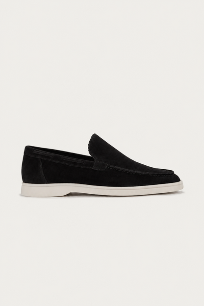 The Soriano Suede Loafer Black