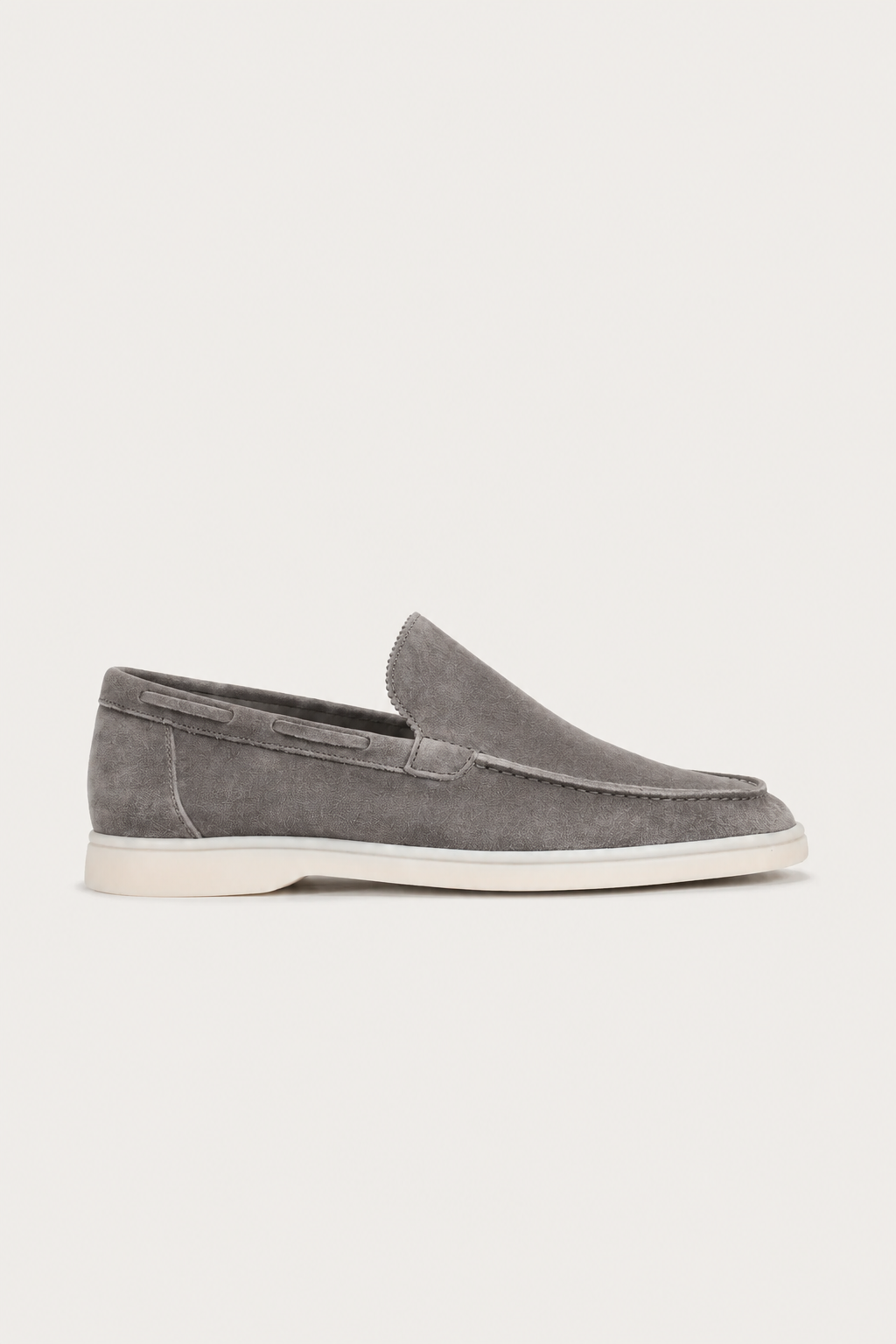 The Soriano Suede Loafer Grey