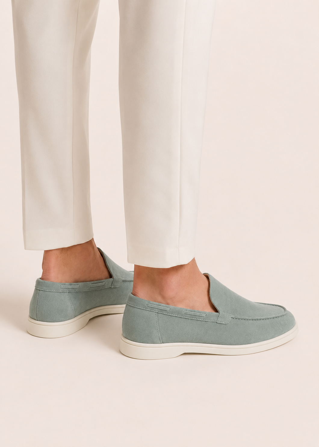 The Soriano Suede Loafer Sea Blue