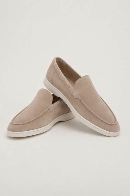The Soriano Suede Loafer Beige