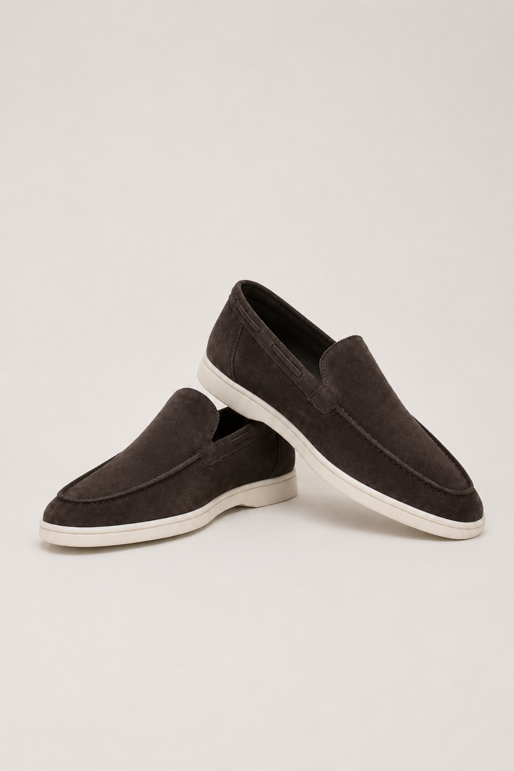 The Soriano Suede Loafer Coffee Brown