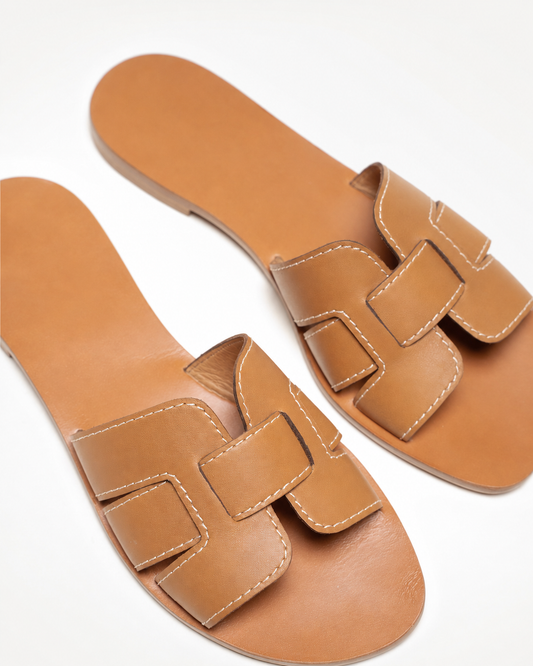 The Soriano Intreccio Sandal Tan