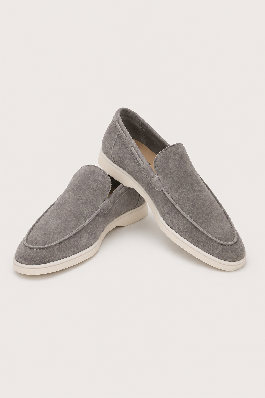 The Soriano Suede Loafer Grey