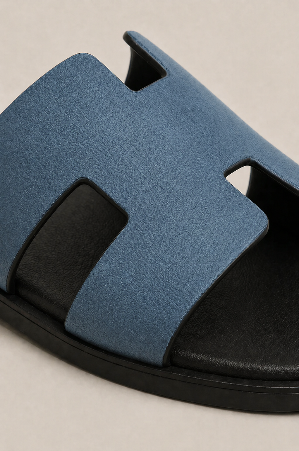The Soriano Suede Sandal Blue