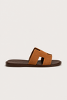 The Soriano Suede Sandal Brown