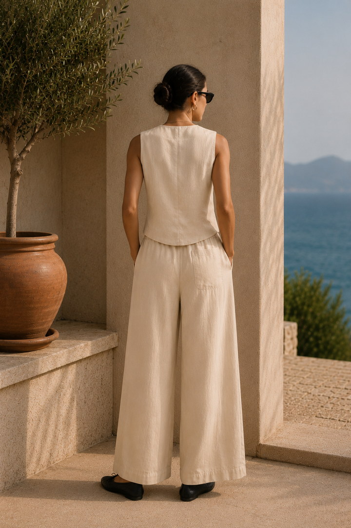 The Riviera Linen Co-ord Set