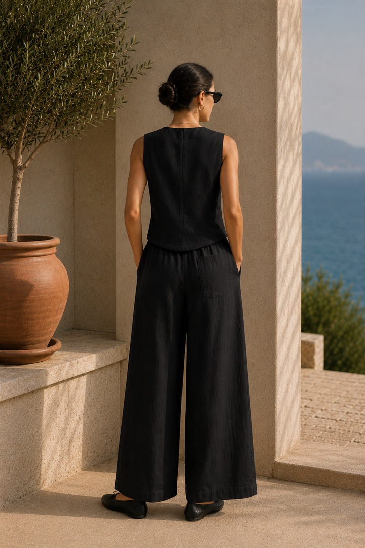 The Riviera Linen Co-ord Set