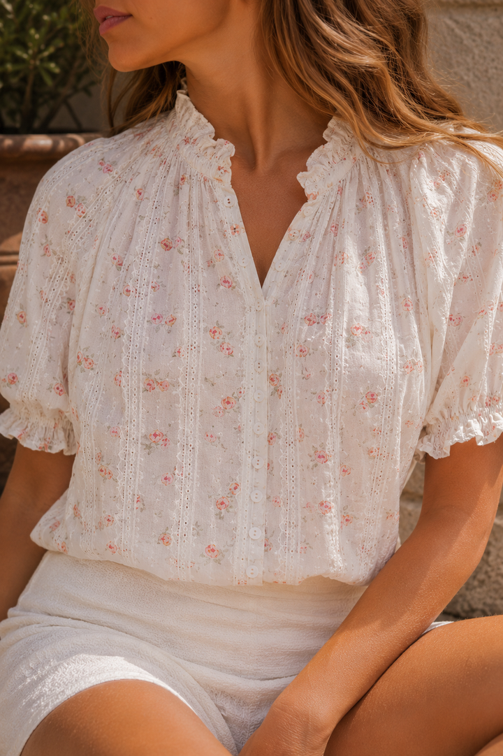 The Soriano Embroidered Blouse