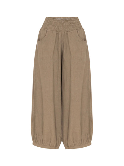 The Riviera Comfort balloon Pants – Charcoal